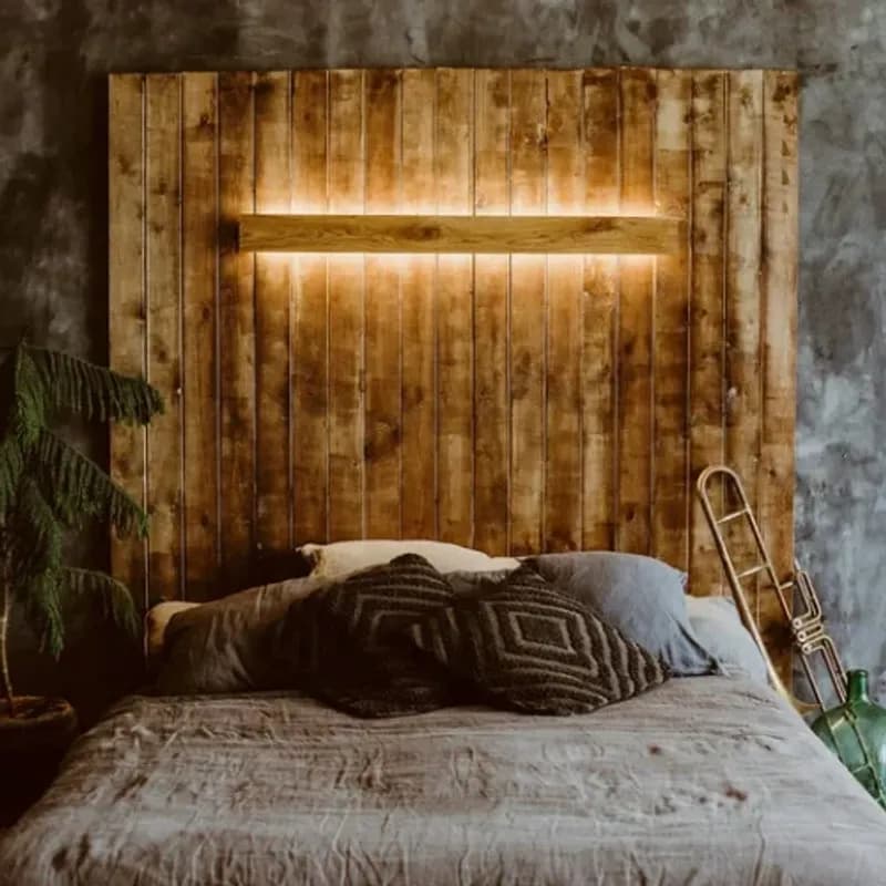 لوستر دیواری چوبی مدل lw122