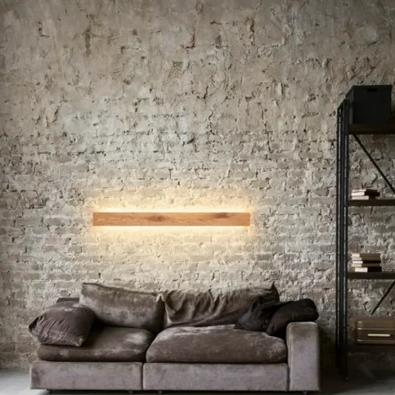 لوستر دیواری چوبی مدل lw122