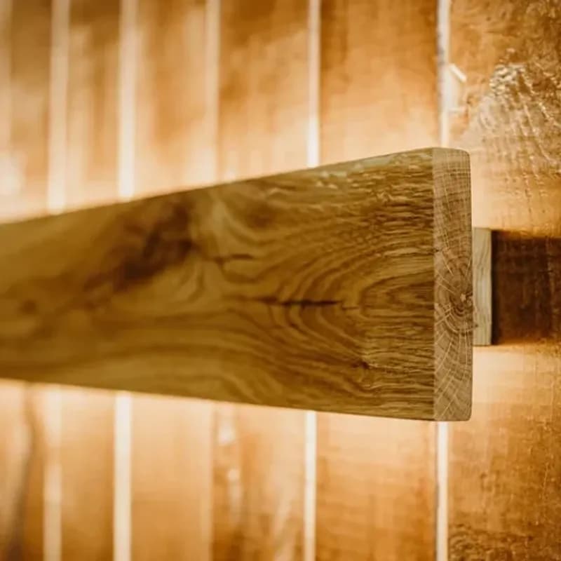 لوستر دیواری چوبی مدل lw122