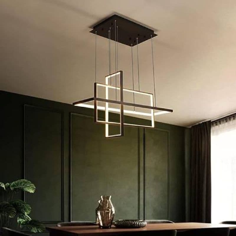 لوستر مدرن مکعب سه تیکه