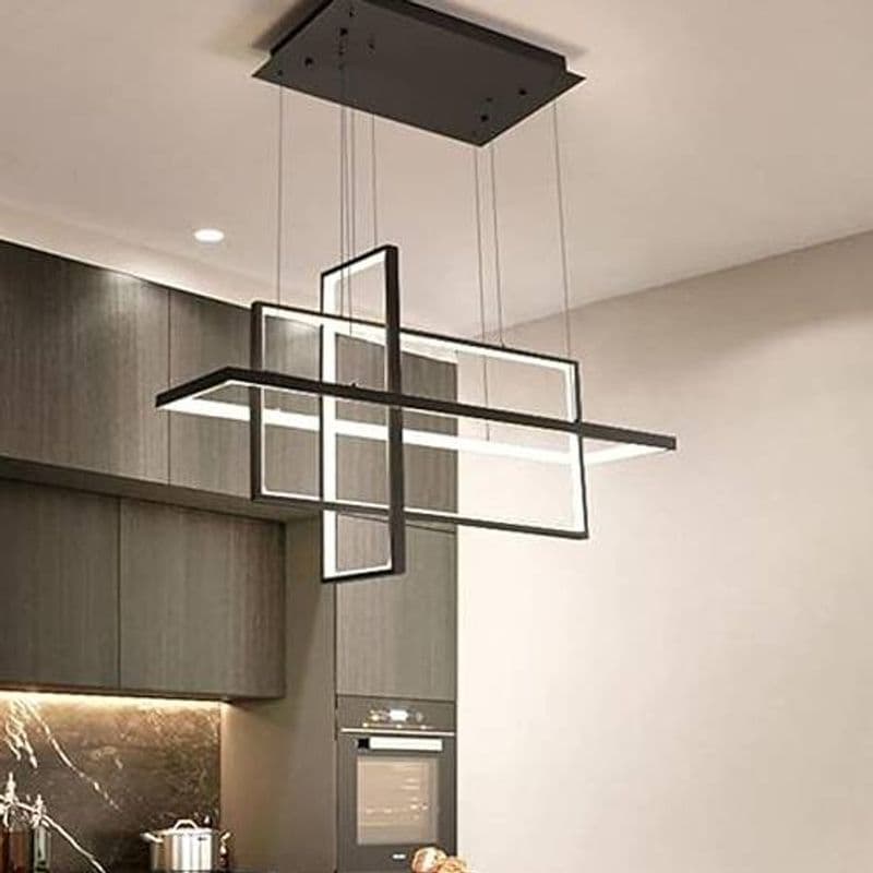 لوستر مدرن مکعب سه تیکه