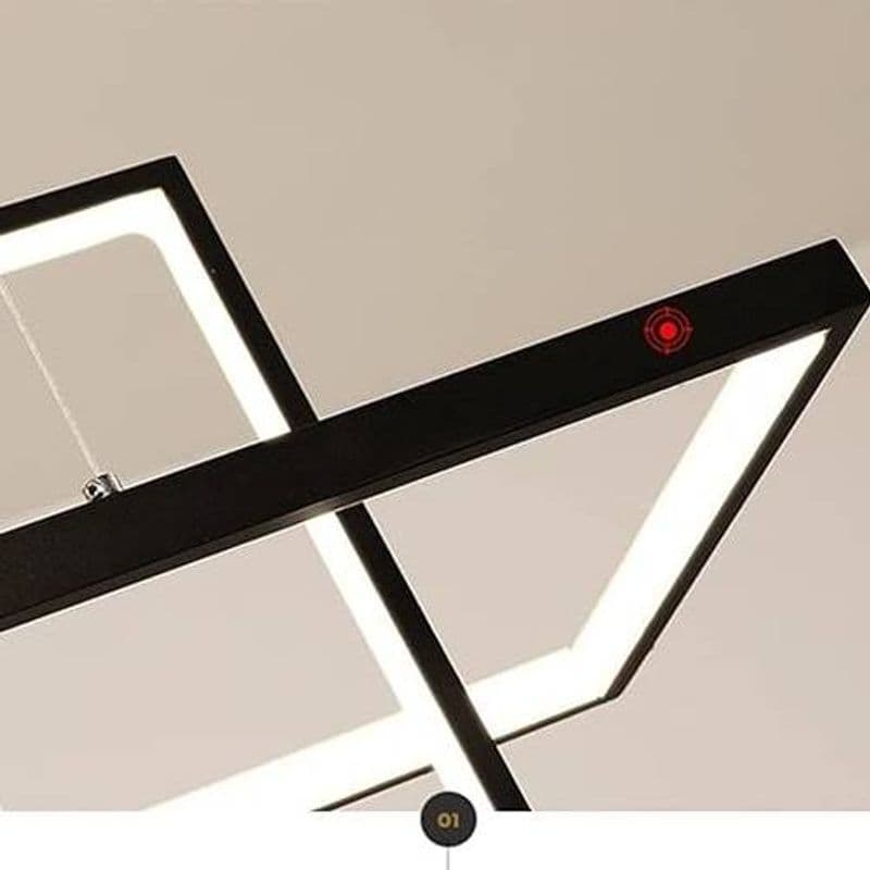 لوستر مدرن مکعب سه تیکه