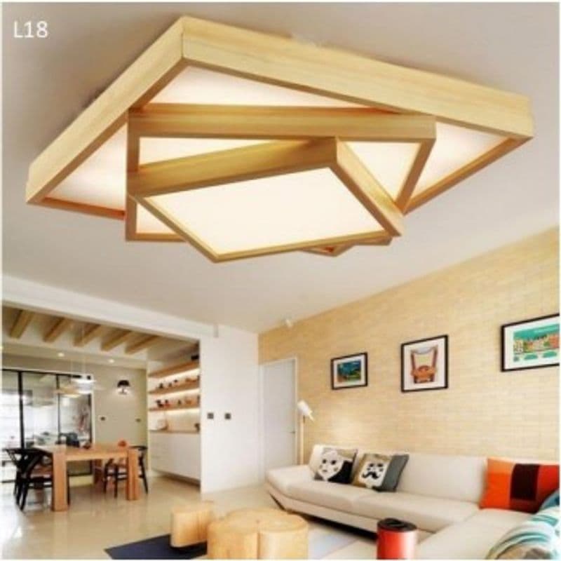 لوستر سقفي سه طبقه مدل L18 سایز ۹۰