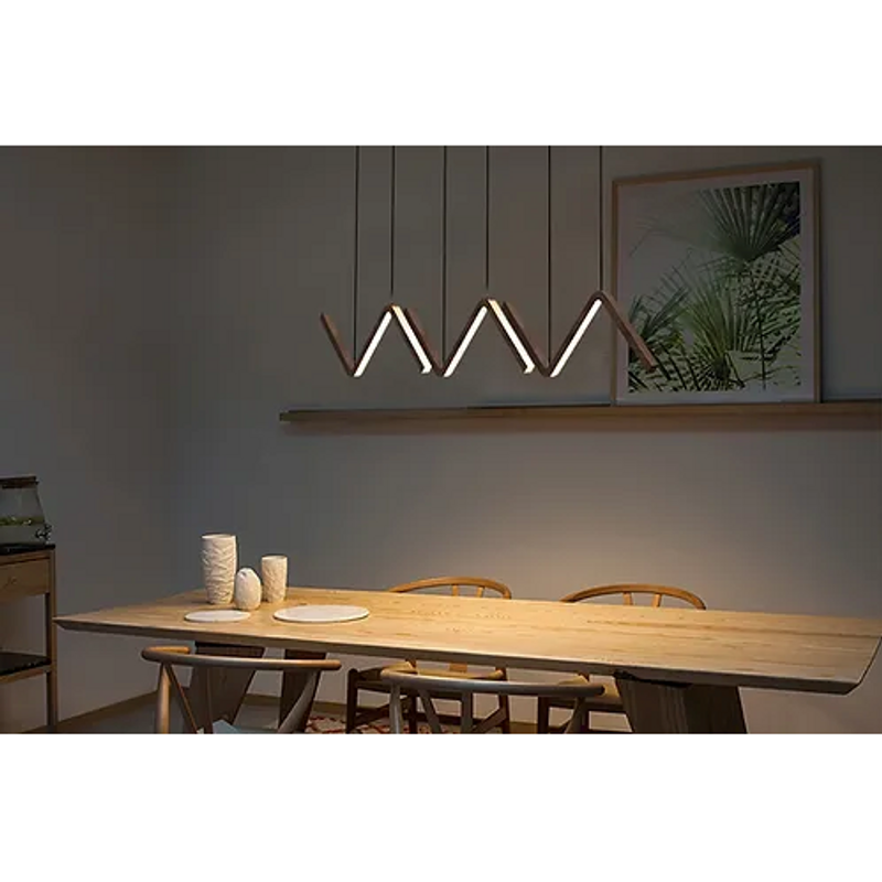 لوستر آويز مدل زیگ زاگ Lu101