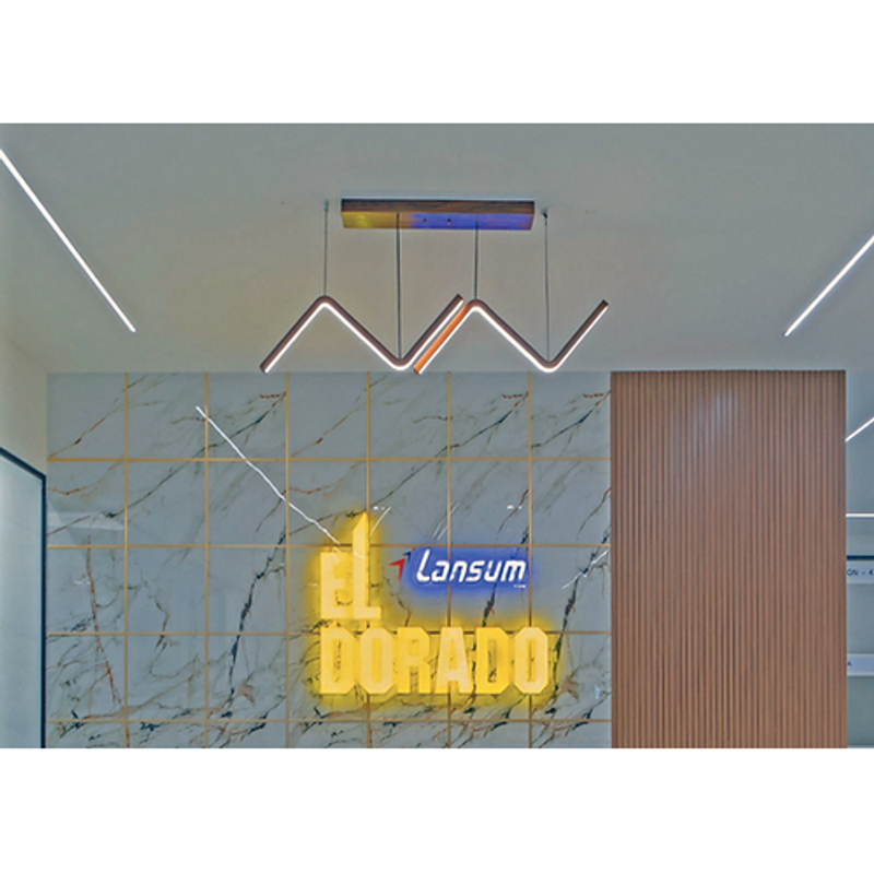 لوستر آويز مدل زیگ زاگ Lu101